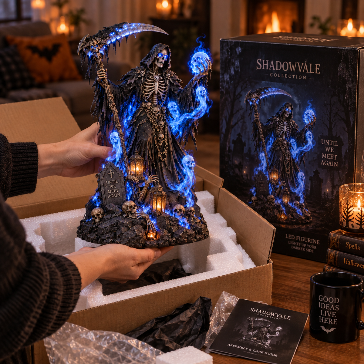 🔥 HOT SALE🔥 – 🖤The Glowing Reaper Has Arrived!